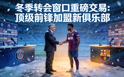 冬季转会窗口重磅交易顶级前锋加盟新俱乐部
